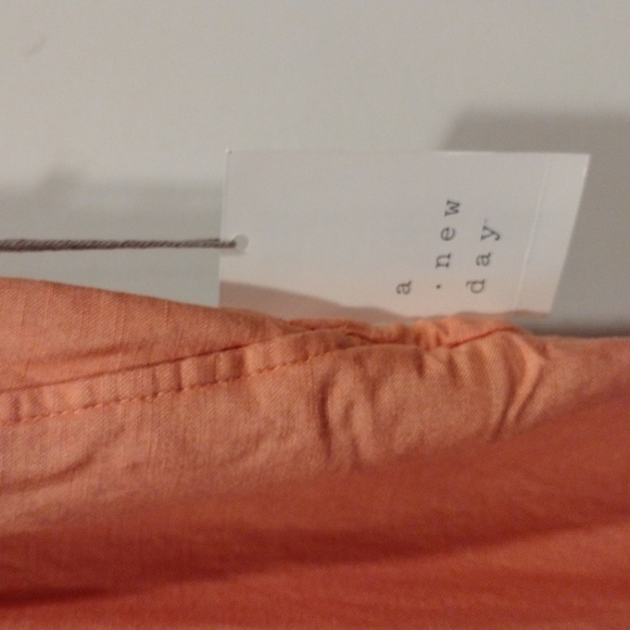 NWT A New Day Women's Peach Linen Blend Pull-On Pants Sz XXL-Beach Casual Boho - Picture 2 of 8